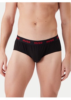 HUGO Komplet slipów Hipbrief Triple 50532570 Czarny ze sklepu MODIVO w kategorii Majtki męskie - zdjęcie 188118529
