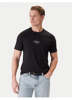 Calvin Klein Jeans T-Shirt LV04RB866G Czarny Regular Fit ze sklepu MODIVO w kategorii T-shirty męskie - zdjęcie 188118568