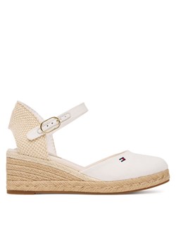 Tommy Hilfiger Espadryle Mid Wedge Espad Closed Toe FW0FW09233 Écru ze sklepu MODIVO w kategorii Espadryle damskie - zdjęcie 188118569