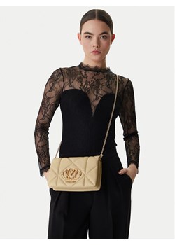 LOVE MOSCHINO Torebka JC4043PP1OLC0129 Beżowy ze sklepu MODIVO w kategorii Kopertówki - zdjęcie 188118579