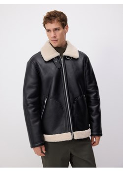 Reserved - Kurtka z kołnierzem - czarny ze sklepu Reserved w kategorii Kurtki męskie - zdjęcie 188119886