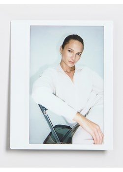 Reserved - Bluza z modalem - beżowy ze sklepu Reserved w kategorii Bluzy damskie - zdjęcie 188119906