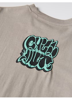 Reserved - Longsleeve z nadrukiem - beżowy ze sklepu Reserved w kategorii T-shirty chłopięce - zdjęcie 188119948