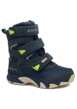 Trzewiki Ocieplane Bartek 14587006, Niebieski ze sklepu Wojas w kategorii Buty zimowe dziecięce - zdjęcie 188120038