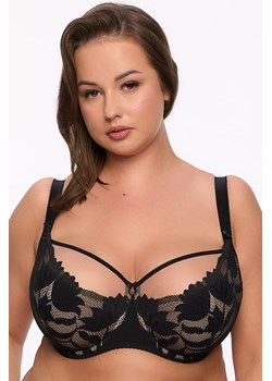 Biustonosz półusztywniany Gaia 1134M Keto Maxi czarny ze sklepu kontri.pl w kategorii Biustonosze - zdjęcie 188120068