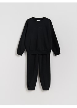Reserved - Komplet oversize - czarny ze sklepu Reserved w kategorii Spodnie chłopięce - zdjęcie 188120269