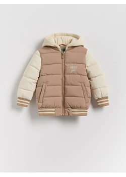 Reserved - Kurtka bomber - beżowy ze sklepu Reserved w kategorii Kurtki chłopięce - zdjęcie 188120329