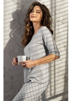 Dwuczęściowa piżama damska Keep Secrets Tencel, Kolor szary, Rozmiar S, Momenti per me ze sklepu Primodo w kategorii Piżamy damskie - zdjęcie 188121215