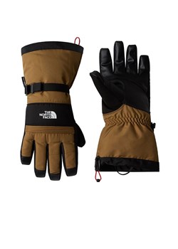Rękawiczki męskie The North Face Montana 0A89QG1731 - brązowe ze sklepu streetstyle24.pl w kategorii Rękawiczki męskie - zdjęcie 188121557
