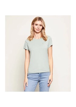 BOSS BLACK T-shirt Eventsa9 | Regular Fit | z dodatkiem jedwabiu ze sklepu Gomez Fashion Store w kategorii Bluzki damskie - zdjęcie 188122498