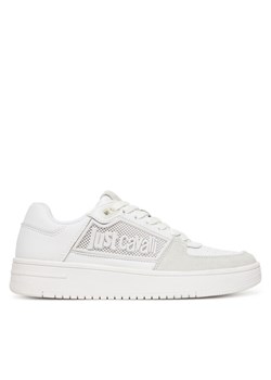 Just Cavalli Sneakersy 80RA3SM1 ZPC09 Biały ze sklepu MODIVO w kategorii Buty sportowe damskie - zdjęcie 188122627