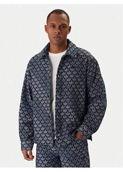 adidas Koszula jeansowa Monogram KD0397 Niebieski Loose Fit ze sklepu MODIVO w kategorii Koszule męskie - zdjęcie 188122649