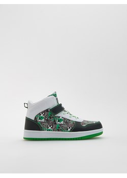 Reserved - Buty Minecraft - wielobarwny ze sklepu Reserved w kategorii Trampki dziecięce - zdjęcie 188123308