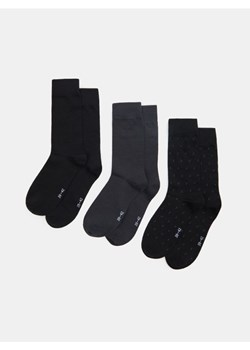 Sinsay - Długie skarpety 3 pack - wielobarwny ze sklepu Sinsay w kategorii Skarpetki męskie - zdjęcie 188123845