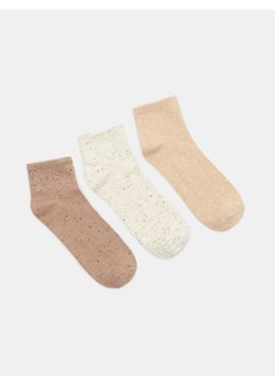 Sinsay - Skarpety 3 pack - wielobarwny ze sklepu Sinsay w kategorii Skarpetki damskie - zdjęcie 188123865