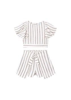 Mayoral Komplet top i spodenki 3949 Écru Regular Fit ze sklepu MODIVO w kategorii Komplety niemowlęce - zdjęcie 188124135