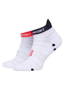 Compressport Skarpety krótkie Pro Racing Socks v4.0 Ultralight Run Low XU00051B Biały ze sklepu MODIVO w kategorii Skarpetki męskie - zdjęcie 188124176