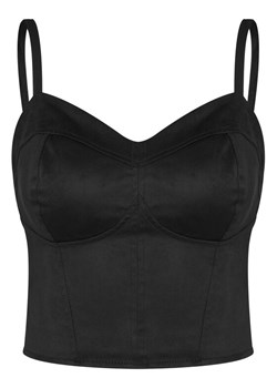 Guess Top W6RH03 WJ472 Czarny Slim Fit ze sklepu MODIVO w kategorii Bluzki damskie - zdjęcie 188124186