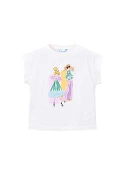 Mayoral Top 3005 Écru Regular Fit ze sklepu MODIVO w kategorii Bluzki dziewczęce - zdjęcie 188124199