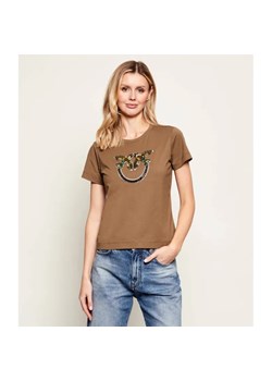 Pinko T-shirt QUENTIN | Regular Fit ze sklepu Gomez Fashion Store w kategorii Bluzki damskie - zdjęcie 188124758