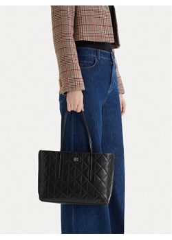 Torebka Calvin Klein Quilted Small Tote LV04F3325G Czarny ze sklepu eobuwie.pl w kategorii Torebki damskie - zdjęcie 188126186