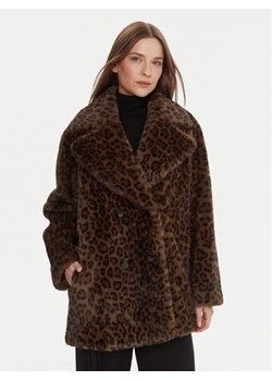 Joseph Ribkoff Futro 253937 Brązowy Loose Fit ze sklepu MODIVO w kategorii Futra damskie - zdjęcie 188126266