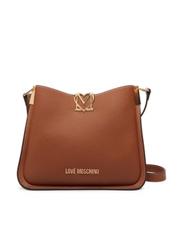 Torebka LOVE MOSCHINO JC4127PP1OLM0200 Brązowy ze sklepu eobuwie.pl w kategorii Listonoszki - zdjęcie 188126595