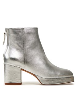 Botki Balagan Elton Srebrny ze sklepu eobuwie.pl w kategorii Botki - zdjęcie 188126636