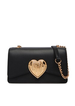 Torebka LOVE MOSCHINO JC4147PP1OL1600A Czarny ze sklepu eobuwie.pl w kategorii Listonoszki - zdjęcie 188126656