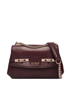 Torebka Guess Melinda Mini HWKL99 33780 Bordowy ze sklepu eobuwie.pl w kategorii Kopertówki - zdjęcie 188126668
