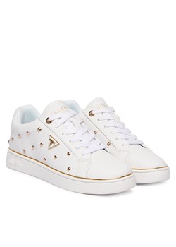 Sneakersy Guess FLPBON ELE12 Biały ze sklepu eobuwie.pl w kategorii Buty sportowe damskie - zdjęcie 188126675