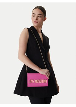 LOVE MOSCHINO Torebka JC4103PP1OKD0604 Różowy ze sklepu MODIVO w kategorii Kopertówki - zdjęcie 188127115