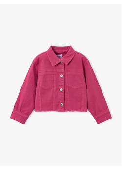 Mayoral Kurtka jeansowa 3455 Kolorowy Cropped Fit ze sklepu MODIVO w kategorii Kurtki dziewczęce - zdjęcie 188127125