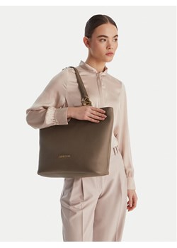 LOVE MOSCHINO Torebka JC4005PP1OLB0203 Brązowy ze sklepu MODIVO w kategorii Torby Shopper bag - zdjęcie 188127158