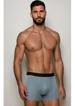 Bokserki męskie szare BB005M-03, Kolor szary, Rozmiar L, Noviti ze sklepu Intymna w kategorii Majtki męskie - zdjęcie 188127795