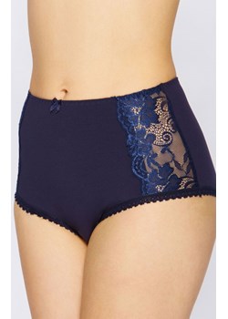 Wysokie figi damskie granatowe 54/1-92/66, Kolor granatowy, Rozmiar S, Miss Fabio ze sklepu Intymna w kategorii Majtki damskie - zdjęcie 188127916