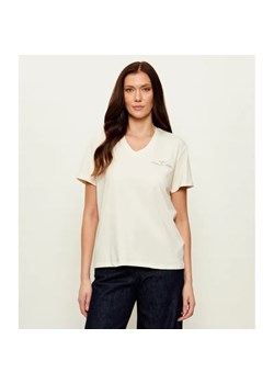 Aeronautica Militare T-shirt | Regular Fit ze sklepu Gomez Fashion Store w kategorii Bluzki damskie - zdjęcie 188128857