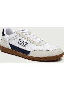 EA7 Skórzane sneakersy | zamsz ze sklepu Gomez Fashion Store w kategorii Buty sportowe męskie - zdjęcie 188128867