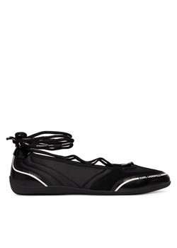Baleriny KARL LAGERFELD Altia KL66111 Czarny ze sklepu eobuwie.pl w kategorii Balerinki - zdjęcie 188129017