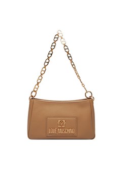 Torebka LOVE MOSCHINO JC4167PP1OL1210A Beżowy ze sklepu eobuwie.pl w kategorii Listonoszki - zdjęcie 188129078