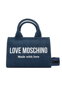 LOVE MOSCHINO Torebka JC4055PP1OLG170A Niebieski ze sklepu MODIVO w kategorii Kuferki - zdjęcie 188130159