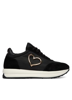 LOVE MOSCHINO Sneakersy JA15344G1OINC00A Czarny ze sklepu MODIVO w kategorii Buty sportowe damskie - zdjęcie 188130196
