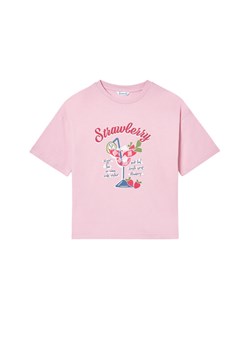 Mayoral T-Shirt 6011 Różowy Regular Fit ze sklepu MODIVO w kategorii Bluzki dziewczęce - zdjęcie 188130265
