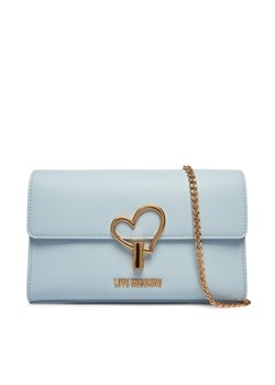 LOVE MOSCHINO Torebka JC4327PP1OLQ0701 Błękitny ze sklepu MODIVO w kategorii Kopertówki - zdjęcie 188130337