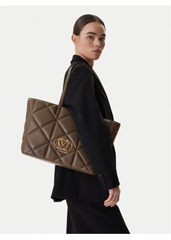 Torebka LOVE MOSCHINO JC4120PP1OLC0203 Brązowy ze sklepu eobuwie.pl w kategorii Torby Shopper bag - zdjęcie 188131685