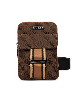 Torebka na telefon Guess HMBOST P6142 Brązowy ze sklepu eobuwie.pl w kategorii Etui - zdjęcie 188131689