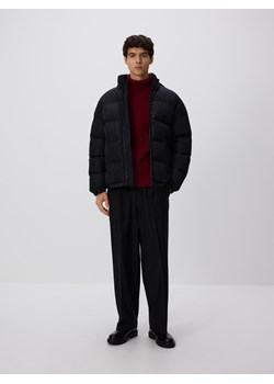 Reserved - Pikowana kurtka z chowanym kapturem - czarny ze sklepu Reserved w kategorii Kurtki męskie - zdjęcie 188133678