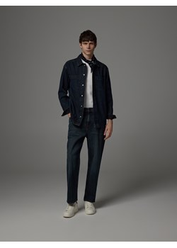 Reserved - Jeansowa koszula comfort fit - indigo jeans ze sklepu Reserved w kategorii Koszule męskie - zdjęcie 188133719
