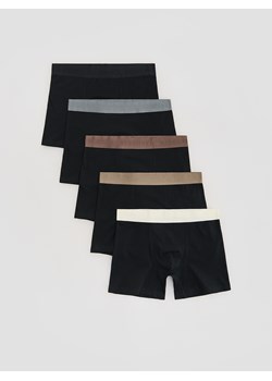 Reserved - 5 pack bokserek Long - czarny ze sklepu Reserved w kategorii Majtki męskie - zdjęcie 188134068