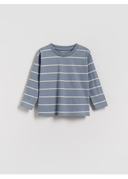 Reserved - Bawełniany longsleeve 2 pack - niebieski ze sklepu Reserved w kategorii T-shirty chłopięce - zdjęcie 188134497
